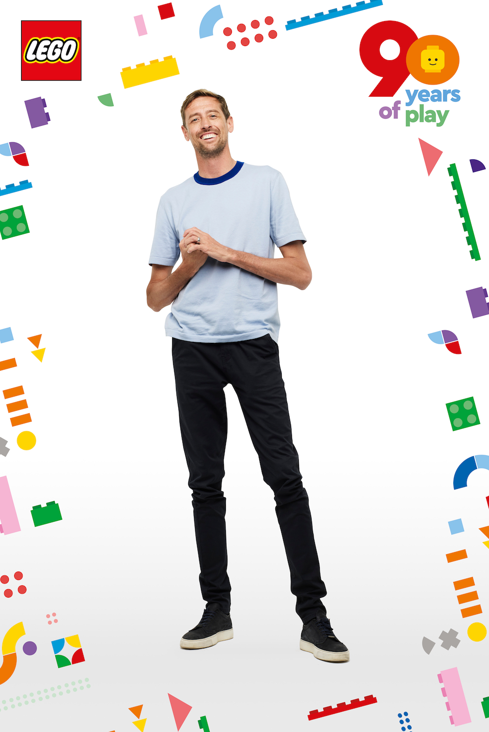 Former-footballer-Peter-Crouch-is-one-of-the-celebrity-LEGO-fans-photographed-by-Rankin Former-footballer-Peter-Crouch-is-one-of-the-celebrity-LEGO-fans-photographed-by-Rankin